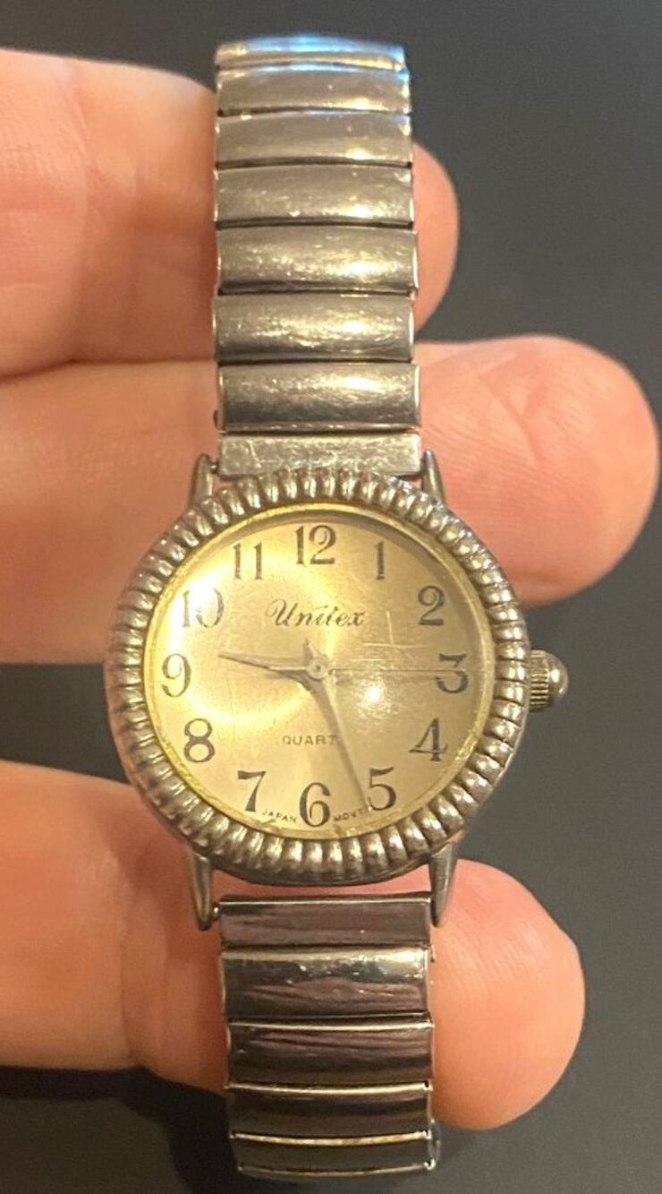 VTG Women's 22mm Silver Tone Unitex Watch, Expansion Band